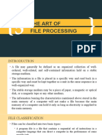 Algorit Ma 05 - The Art of File Processing