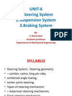 UNIT-6 1.steering System 2.suspension System 3.braking System