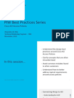 PIW ACI Best Practice Series Access Policies Part 1