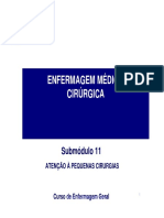 Submodulo 11 ATENÇÃO À PEQUENA CIRURGIA