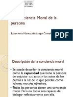 La Conciencia Moral de La Persona