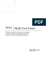 Multi Test Panel