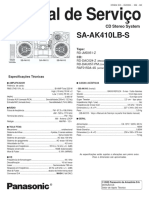 Panasonic Sa-Ak410lb-S SM