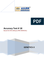 (Test 18) Nta Genetics 3