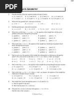 1a. Equations of Straight Lines