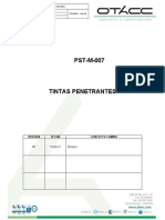 PST-M-007 Tintas Penetrantes - V0