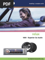 Relax: VDO - Superior Car Audio