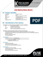 Material Safety Data Sheet.: 01. Product Identifier