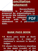 Bank Reconciliation Statement