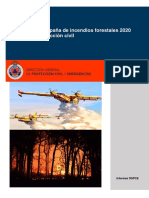 Campaña Incendios Forestales 2020