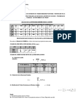 Calculo de La Intensidad Maxima para Diseño