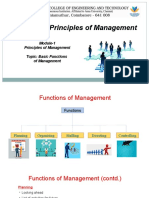 1.2 - Basic Functions of Management - Planning, Organizing, Staffing, Directing, Controlling