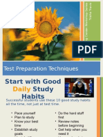 Test Preparation Techniques