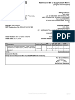 Tax Invoice/Bill of Supply/Cash Memo: (Original For Recipient)