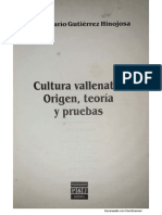 Cultura Vallenata Origen Teoria y Pruebas