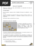 Alimentacion Combustible Minicargador