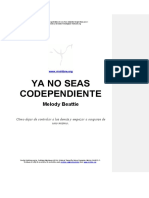 Ya No Seas Codependiente - Melody Beattie