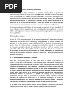 Situación Industrial de La Venezuela Democrática