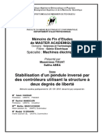 Memoire Fin D'etude Pendule Inversé