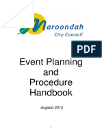 Event Planning and Procedure Handbook