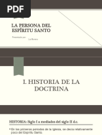 Persona Del Esp. Santo