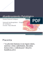 Alumbramiento Patológico Internado