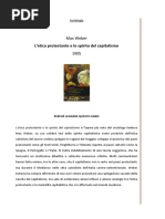 L'etica Protestante e Lo Spirito Del Capitalismo Weber