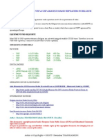 Operating Guide For Brussels Amateur Radio VHF UHF Repeater Stations - Compiled by ON3RT