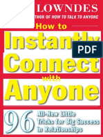 How To Instantly Connect With Anyone