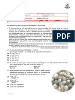 Ficha Formativa: Nas Respostas Aos Itens de Escolha Múltipla, Selecione A Opção Correta