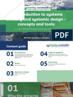 Intro Systems Thinking and Systemic Design Concepts and Tools