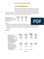 Examples 2-1 Computing and Interpreting Manufacturing Unit Costs