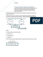 Descuento Simple o Bancario