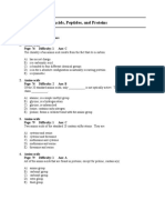 Lehninger Principles of Biochemistry Test Bank CH 3pdf