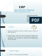 (Enterprise Resource Planning) : Sistemas Integrados de Gestão