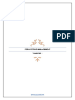 Perspective Management Notes by Shreyash