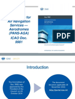 Procedures For Air Navigation Services - Aerodromes (Pans-Aga) ICAO Doc. 9981