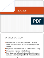 Frames in HTML