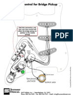 Strat Bridge Tone Wiring