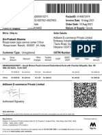 Om Prakash Sharma: Bill To / Ship To: Seller Details