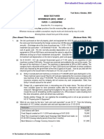 Accounting New Syllabus Question Paper