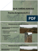 Labores Previas - Preparacion de Terrenos Agricolas