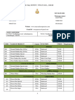 SONY Wholesale Price List 2021