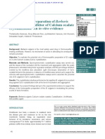 Homoeopathic Preparation of Berberis Crystallization: An in Vitro Evidence