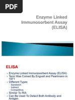 Enzyme Linked Immunosorbent Assay (ELISA)