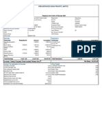 CRM Services India Private Limited: Earnings Deductions