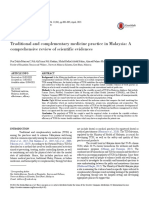 TCM Practice in Malaysia-A Comprehensive Review of Scientific Evidences