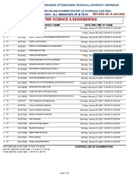 Computer Science & Engineering: Branch: All Branches of B.Tech