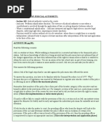 Study Unit 10: Judicial Authority: 7.1 Definition of Judicial Authority