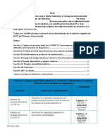 Clasificacion Arancelaria Mercancías Covid - 19